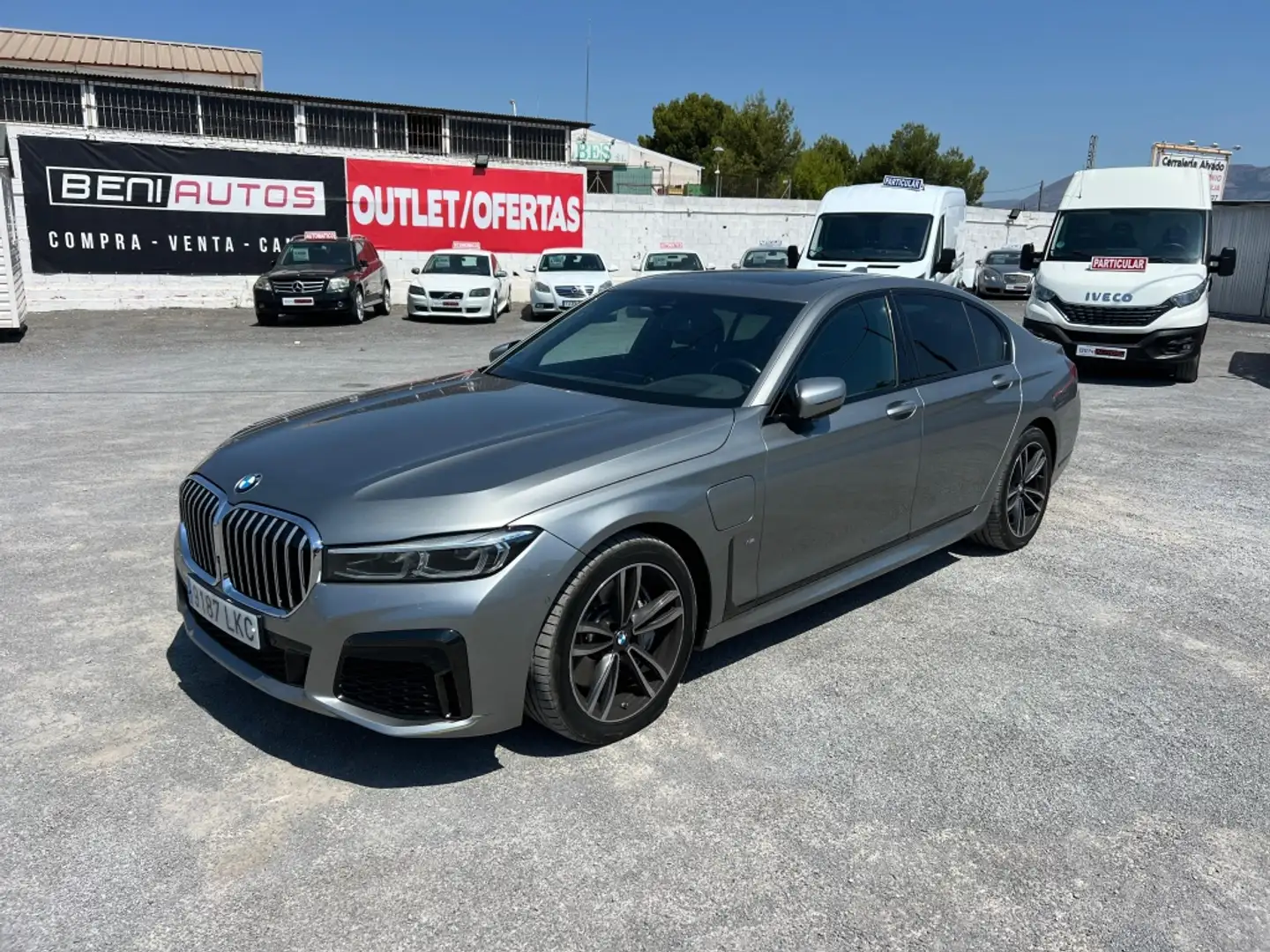 BMW 745 745e Gris - 1