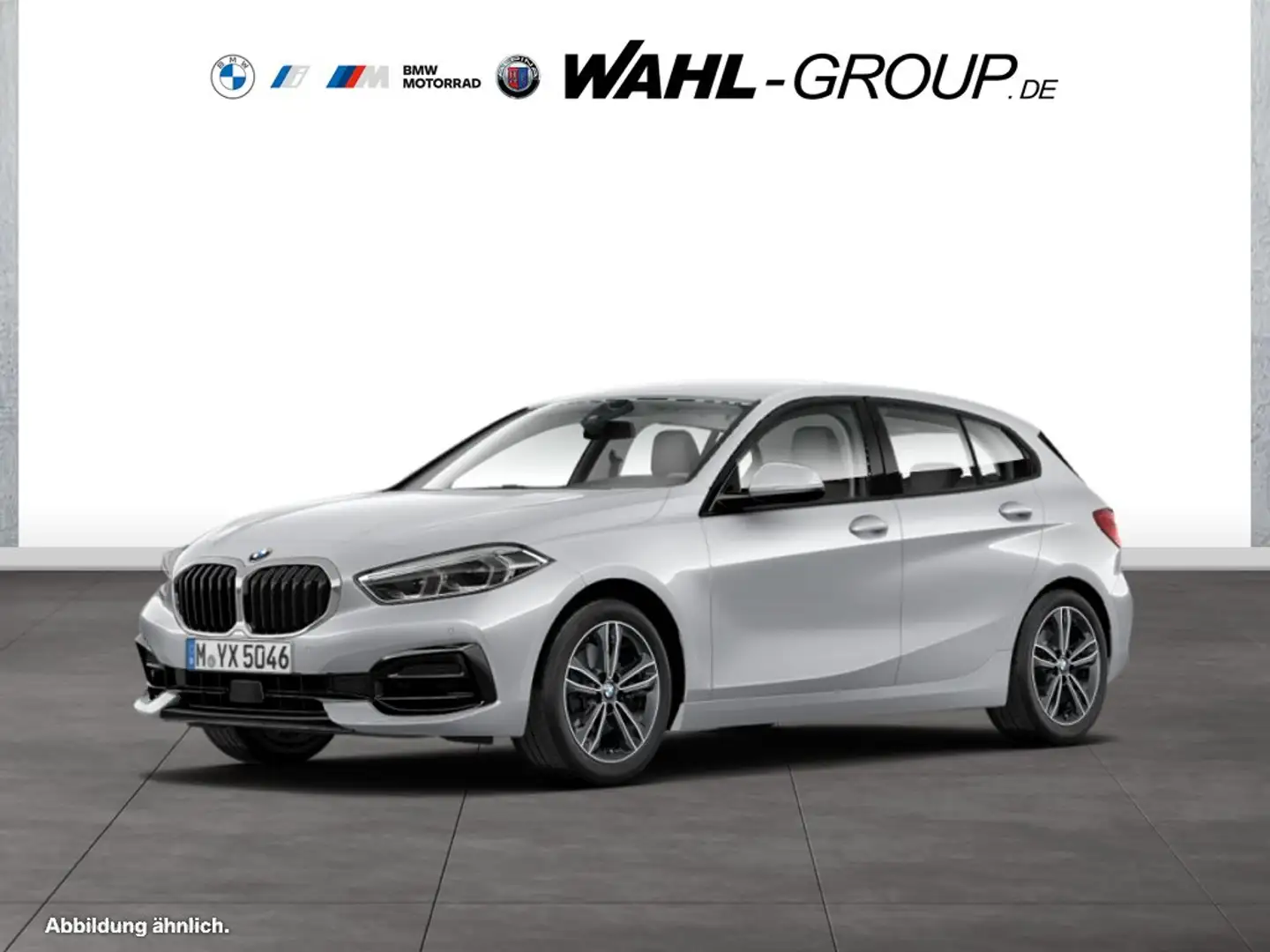 BMW 118 i SPORT LINE LC PROF LED GRA PDC SHZG DAB    WLAN Silber - 1