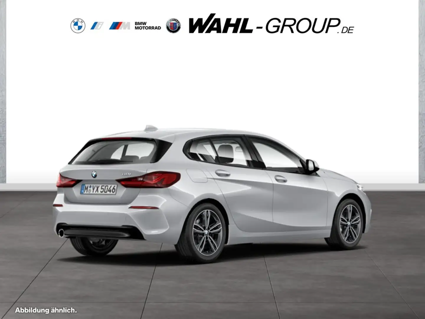 BMW 118 i SPORT LINE LC PROF LED GRA PDC SHZG DAB    WLAN Silber - 2