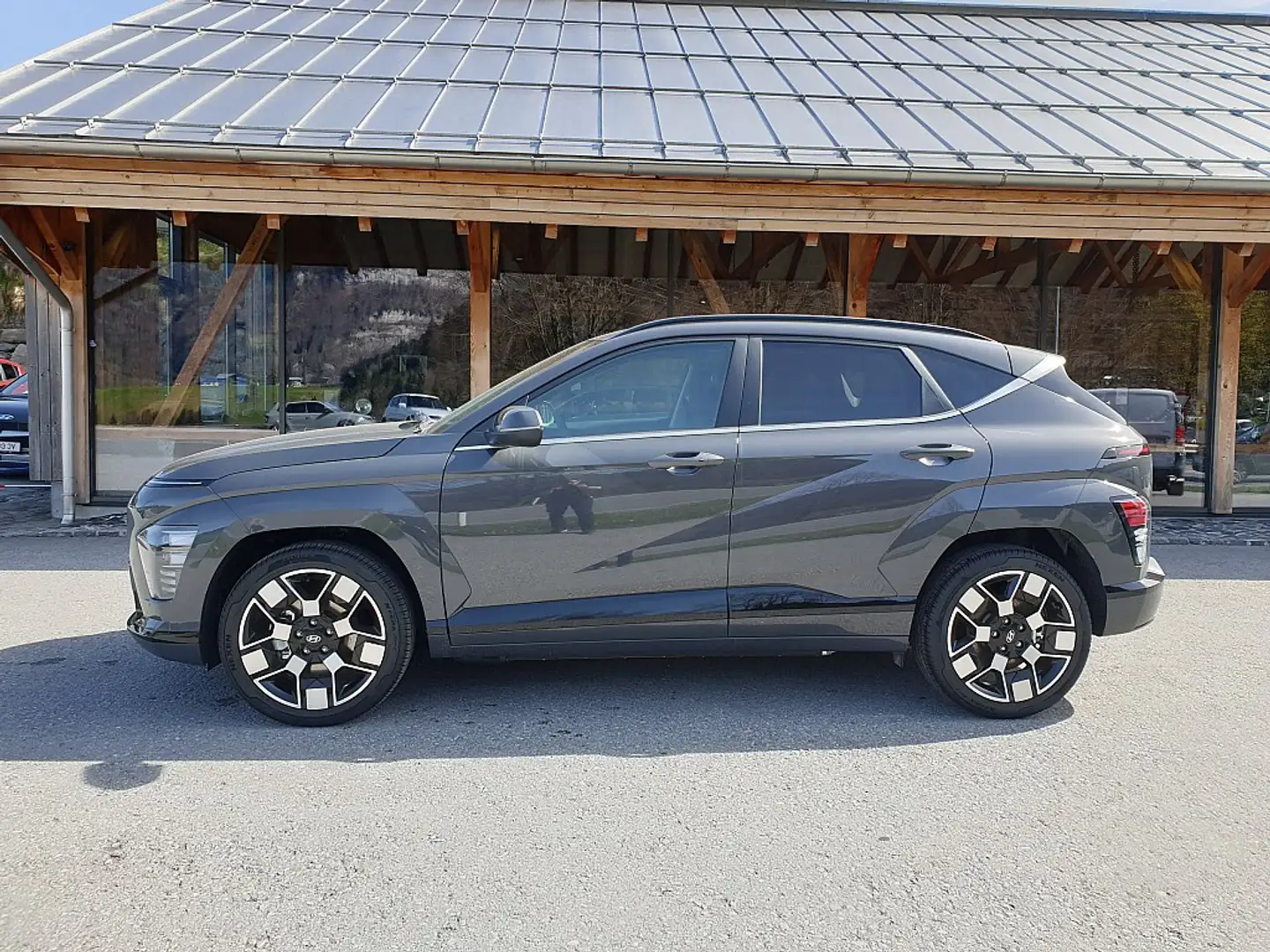 Hyundai KONA Kona Elektro 65,4kWh Trend Line Grau - 2