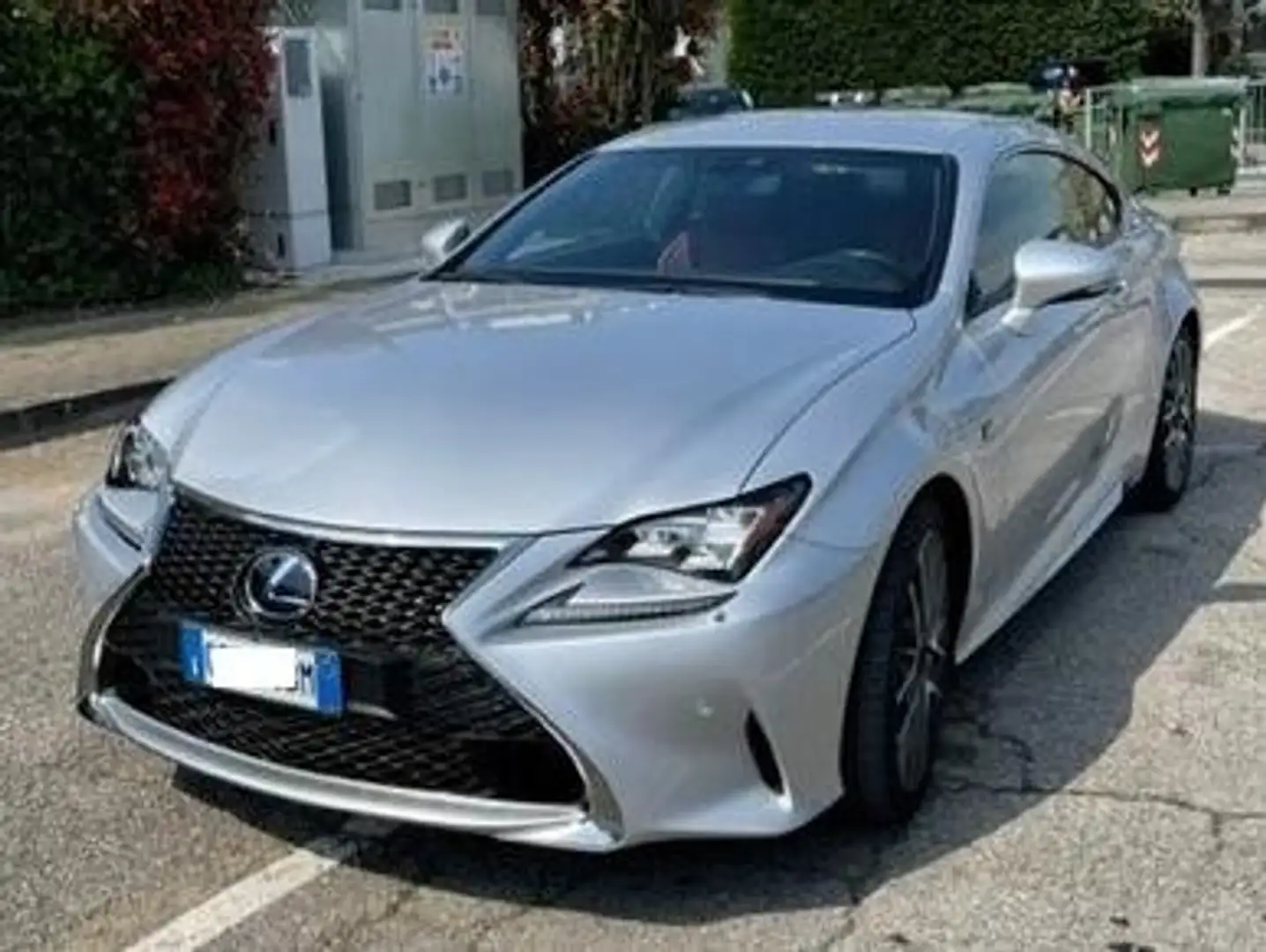 Lexus RC F 300 H SPORT Argent - 1