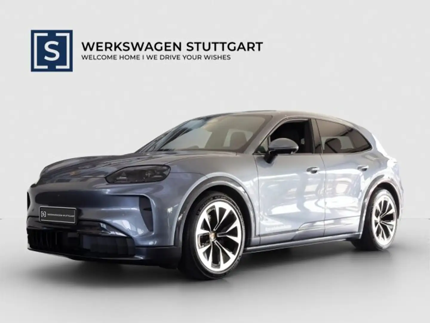 Porsche Cayenne Electric Clubleder Espresso I 18 Wg Sitze I 22" I Beifahrer Display I Sitzlüftung Navi/Keyless-Start/Standheizung/LED Grau - 1