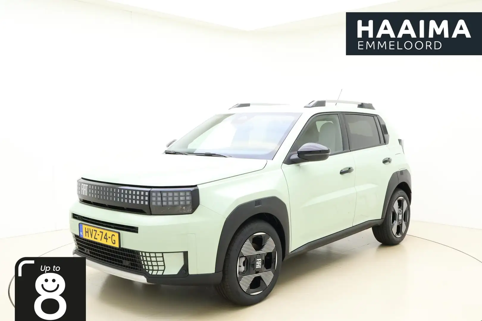 Fiat Grande Panda 1.2 Hybrid La Prima Automaat | NIEUW MODEL | Navig Groen - 1