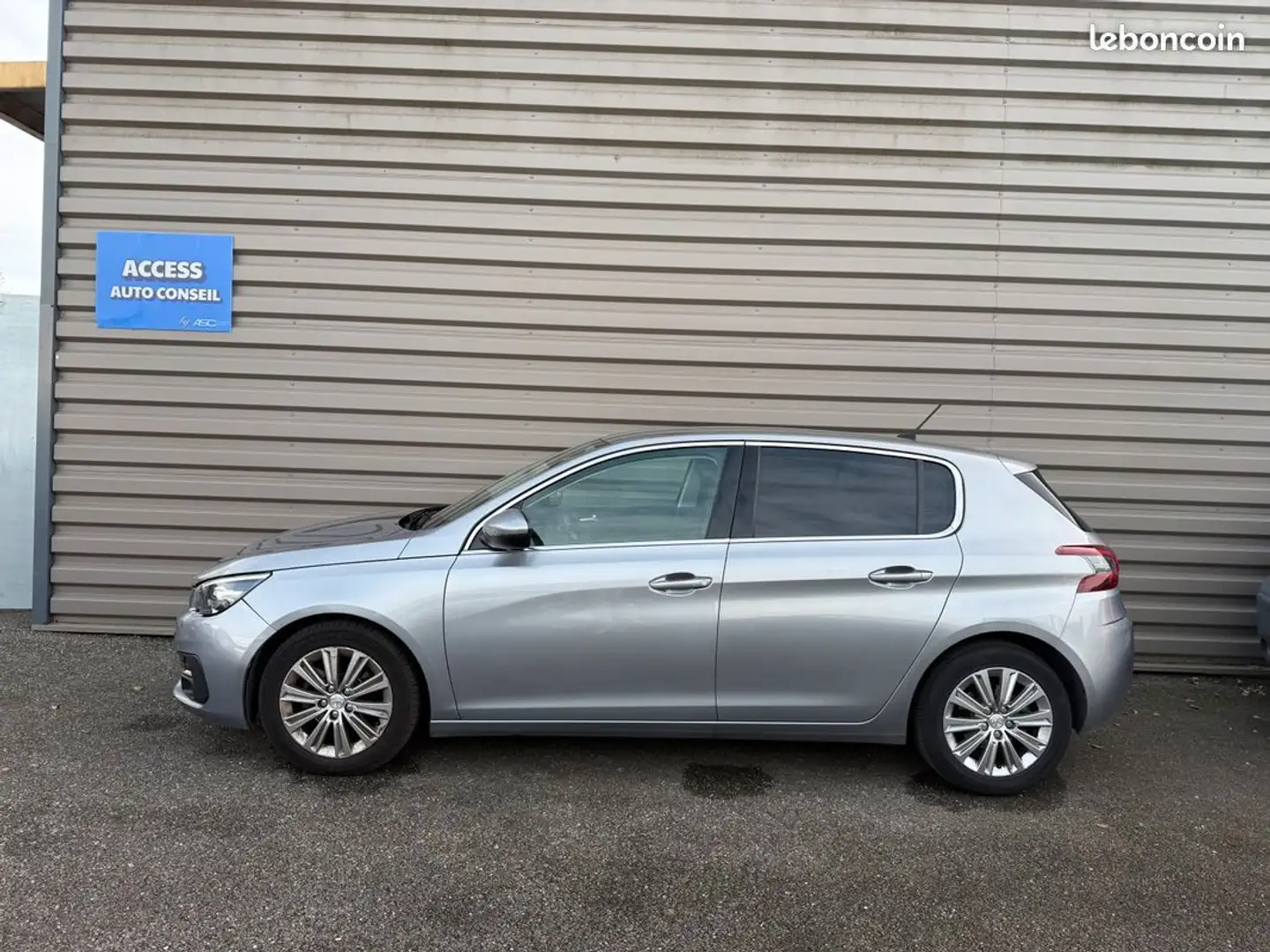 Peugeot 308 ALLURE COURROIE NEUVE, Fiabilisé, Boite Auto EAT6, 130 CV, GARANTIE Gris - 2