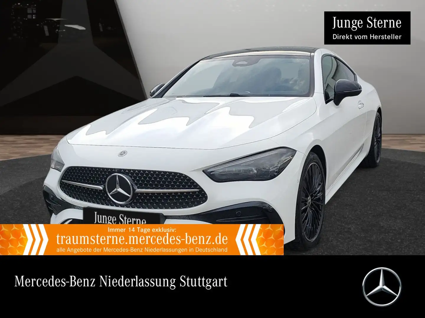 Mercedes-Benz CLE 200 AMG+NIGHT+PANO+360+BURMESTER+SITZKLIMA+9G Weiß - 1