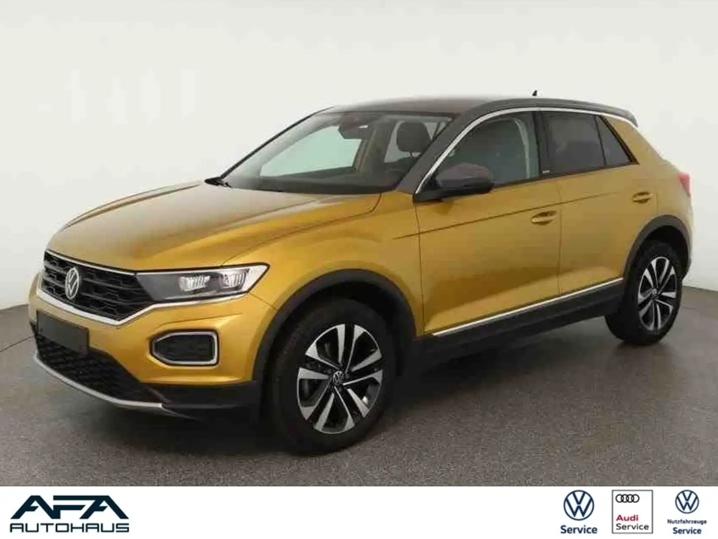 Volkswagen T-Roc 1.5 TSI United DSG LED*Navi*ACC*SHZ*17Zoll Gelb - 1