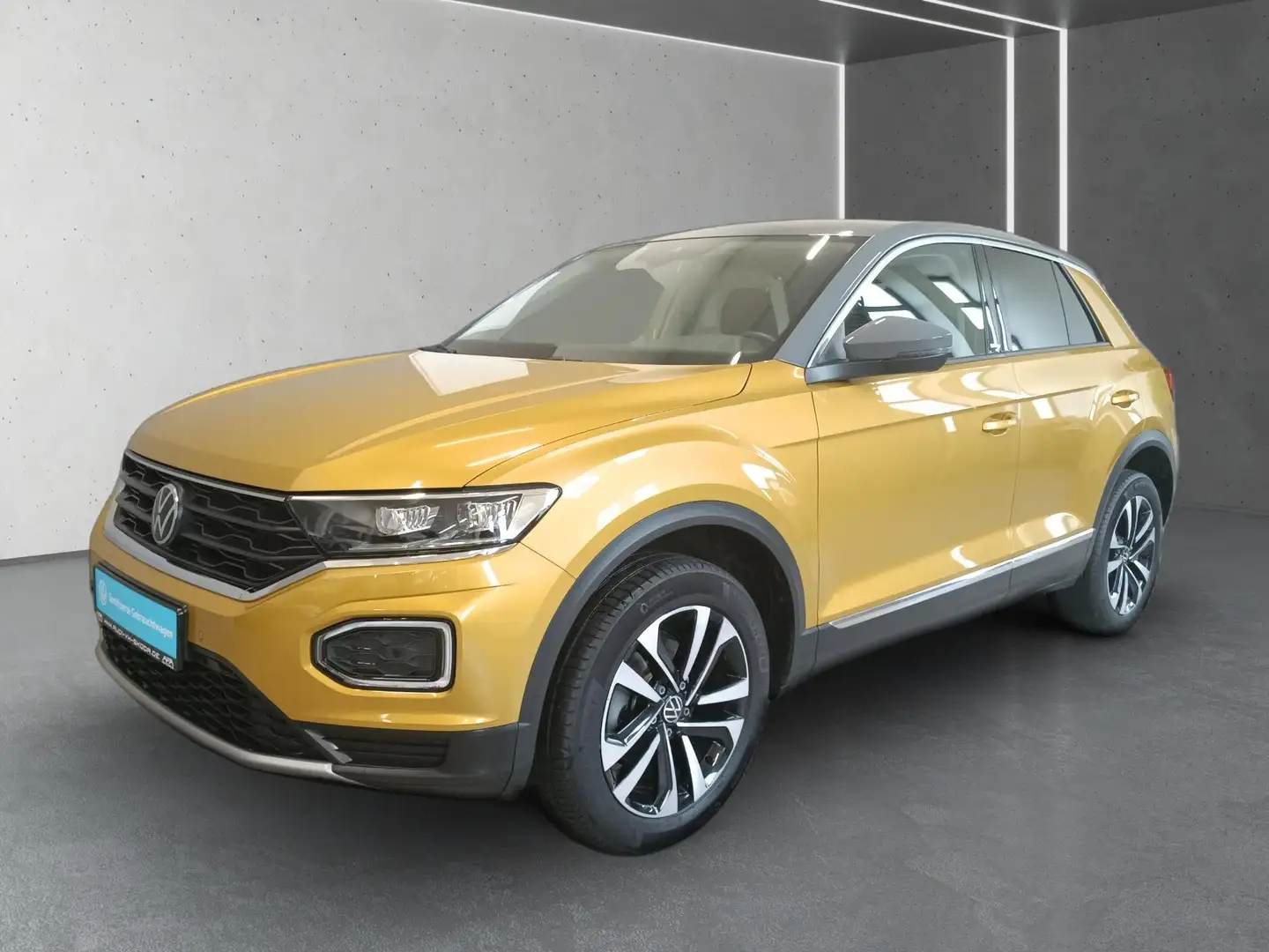 Volkswagen T-Roc 1.5 TSI United DSG LED*Navi*ACC*SHZ*17Zoll Gelb - 2