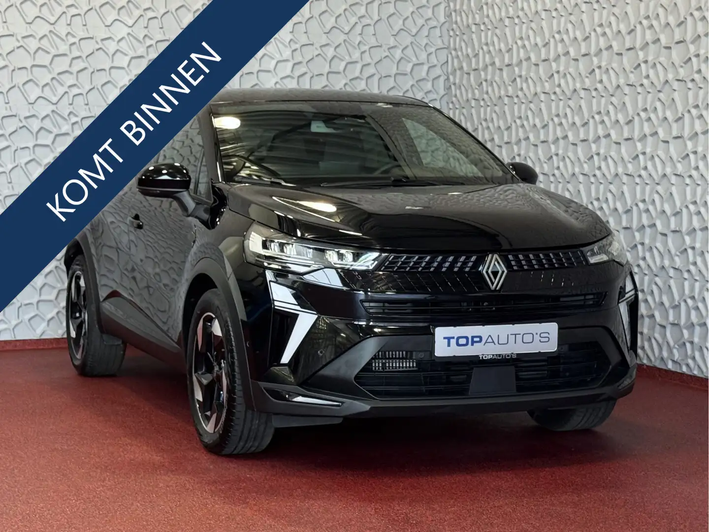 Renault Captur 1.3 MILD HYBRID 160 TECHNO CAMERA 18''LMV STOEL/ST Zwart - 1