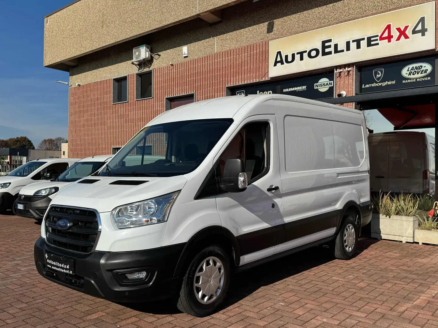 Ford Transit 2.0TDCi EcoBlue MHEV 130CV PM-TM HYBRIDO TAGLIAND Bianco - 1