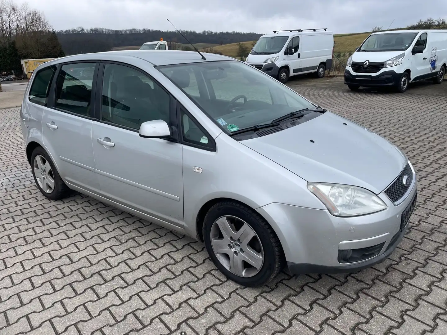 Ford C-Max Automatik, HU 2026, Klima, Tempomat,1 Hand Zilver - 2