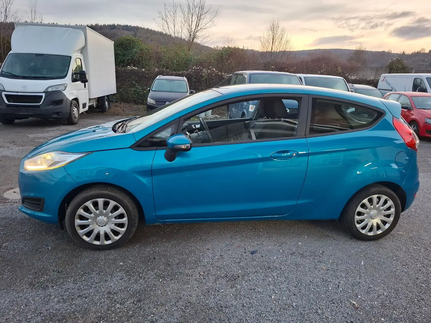 Ford Fiesta Trend*Klima*Euro-6*Tüv-07-2027* Blau - 2