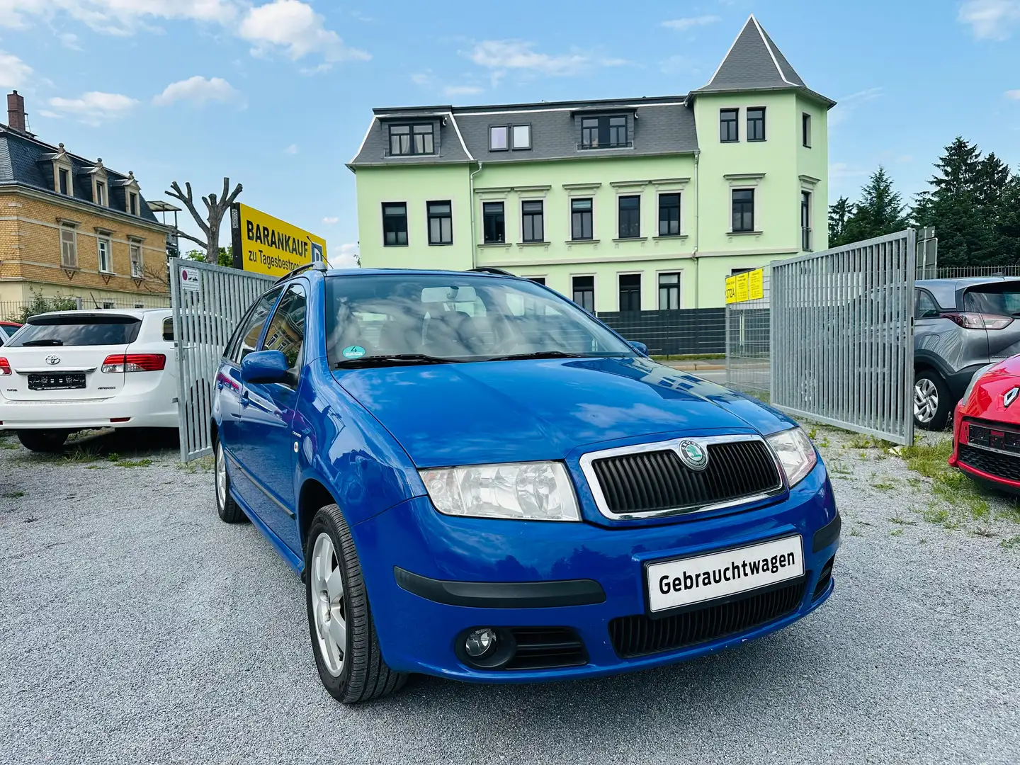 Skoda Fabia Style Edition KLIMA SH AHK TEMPOMAT EURO 4 Azul - 1