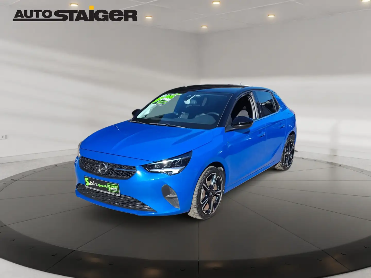 Opel Corsa F 1.2 Allwetter*Winterpaket*Parksens Blauw - 2