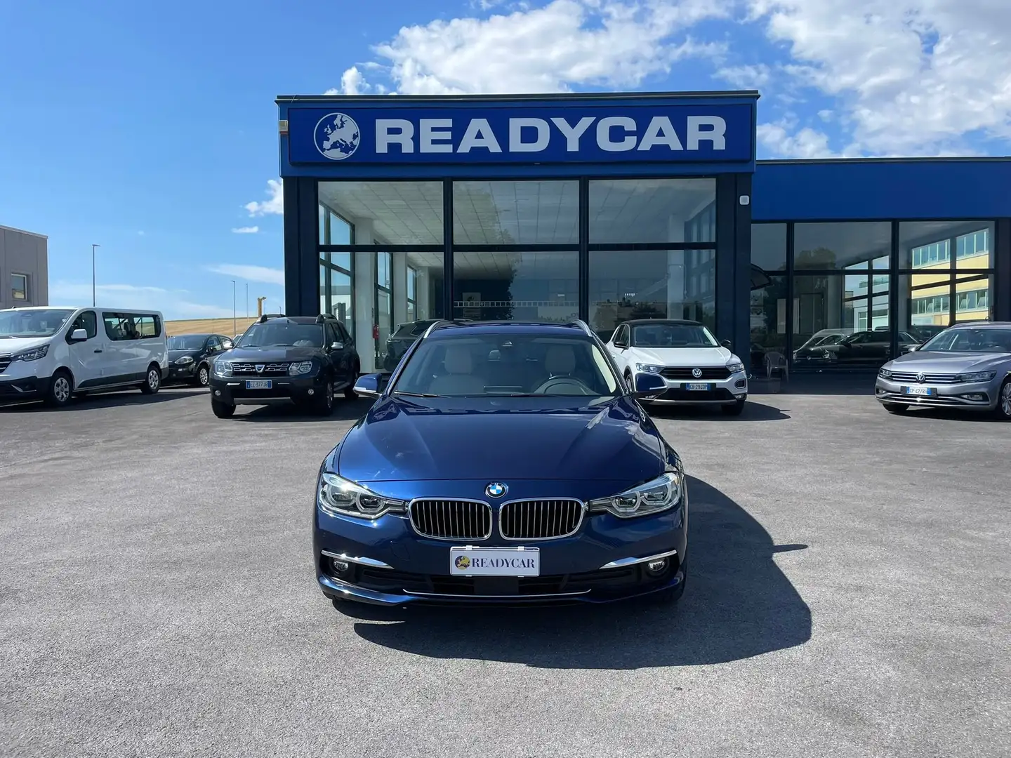 BMW 320 d Touring xdrive Luxury auto Azul - 1