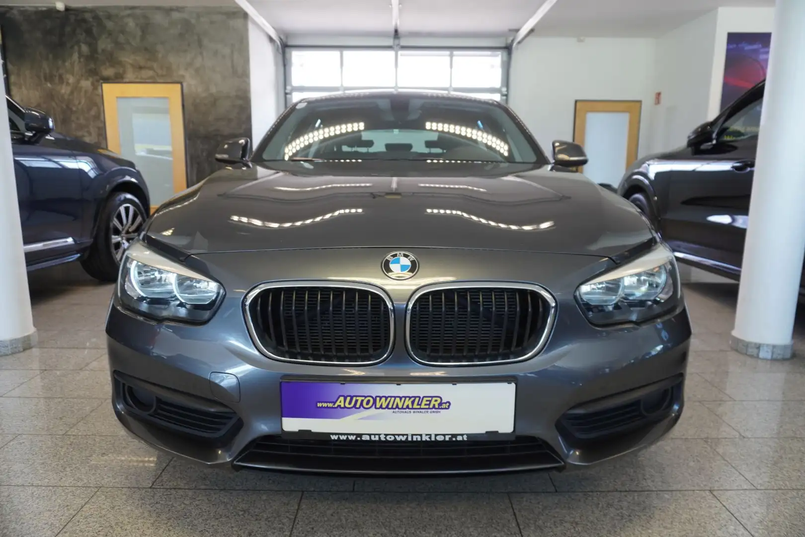 BMW 114 d Klima/PDC/MFL Grau - 2
