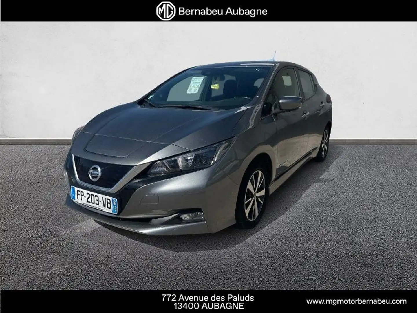 Nissan Leaf 150ch 40kWh Acenta Gris - 1