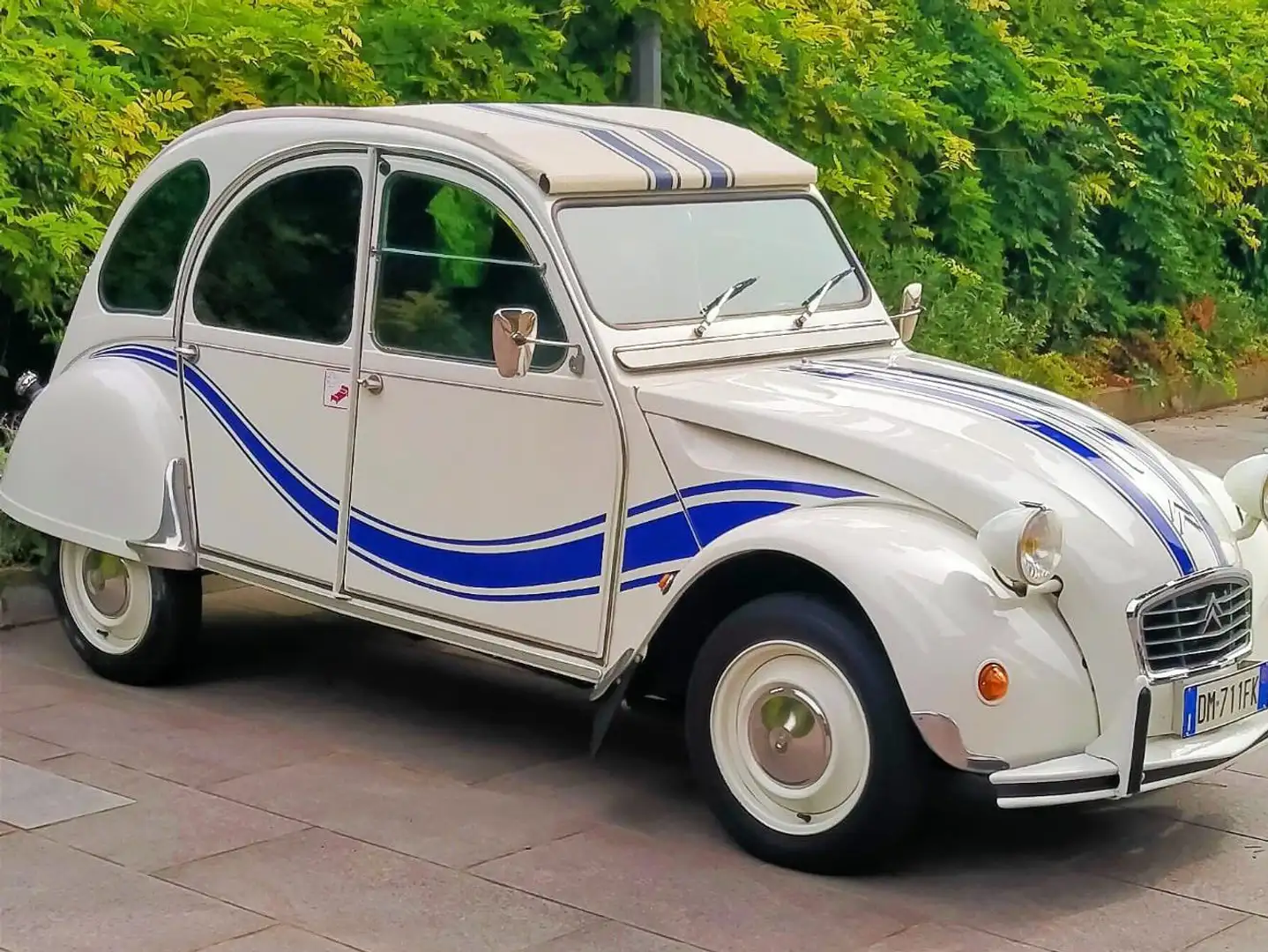 Citroen 2CV France3 Bianco - 1