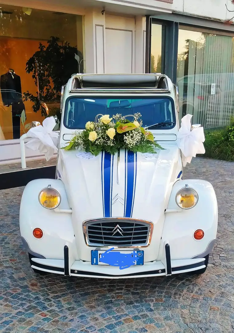 Citroen 2CV France3 Bianco - 2