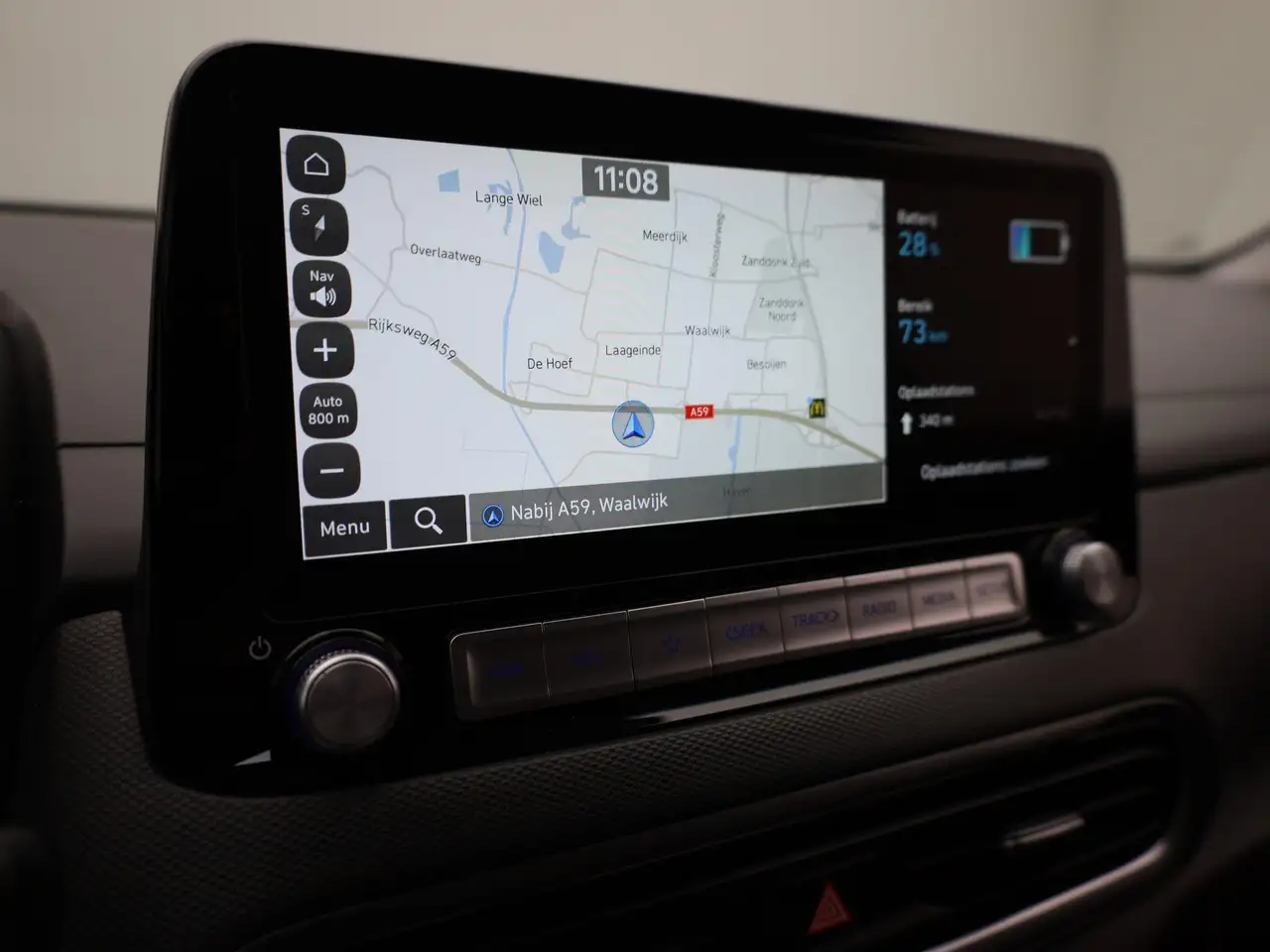 Hyundai Kona Electric Techno 39,2kWh Camera PDC V+A Carpl, миниатюра 29