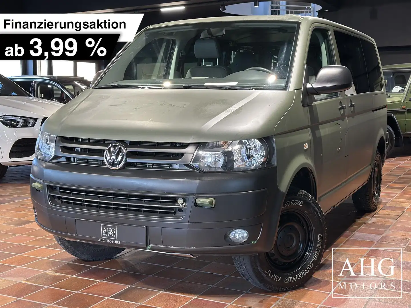 Volkswagen T5 Widder 4Motion kurz Seikel Rockton Bundeswehr Gris - 1