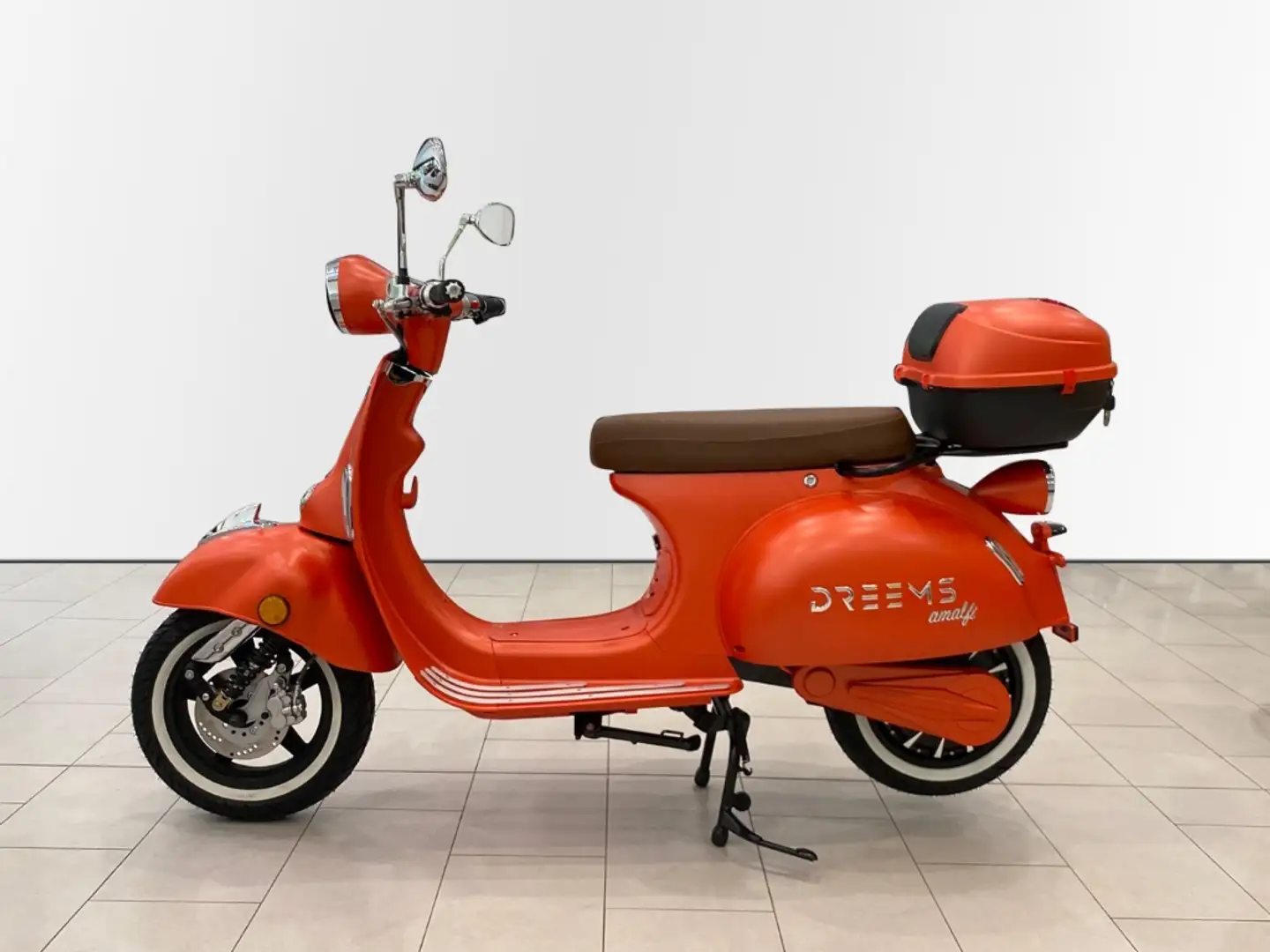 Dreems Amalfi e-Roller (45km/h) / Top Case / 2 x Akku Roşu - 2