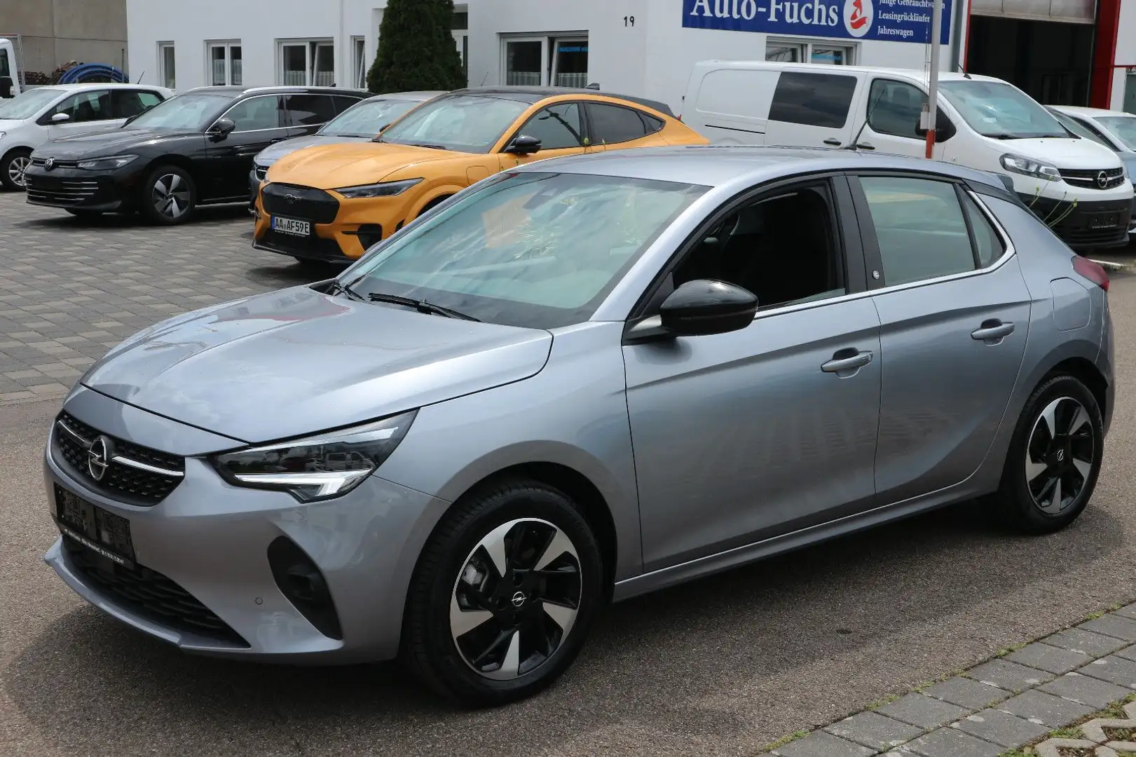 Opel Corsa -e F Elegance Teilleder NAVI LED SHZ ALU Grigio - 1