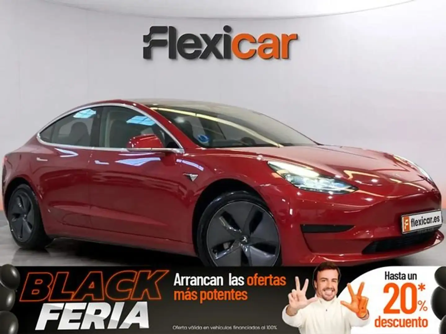 Tesla Model 3 Standard RWD Plus Rouge - 1