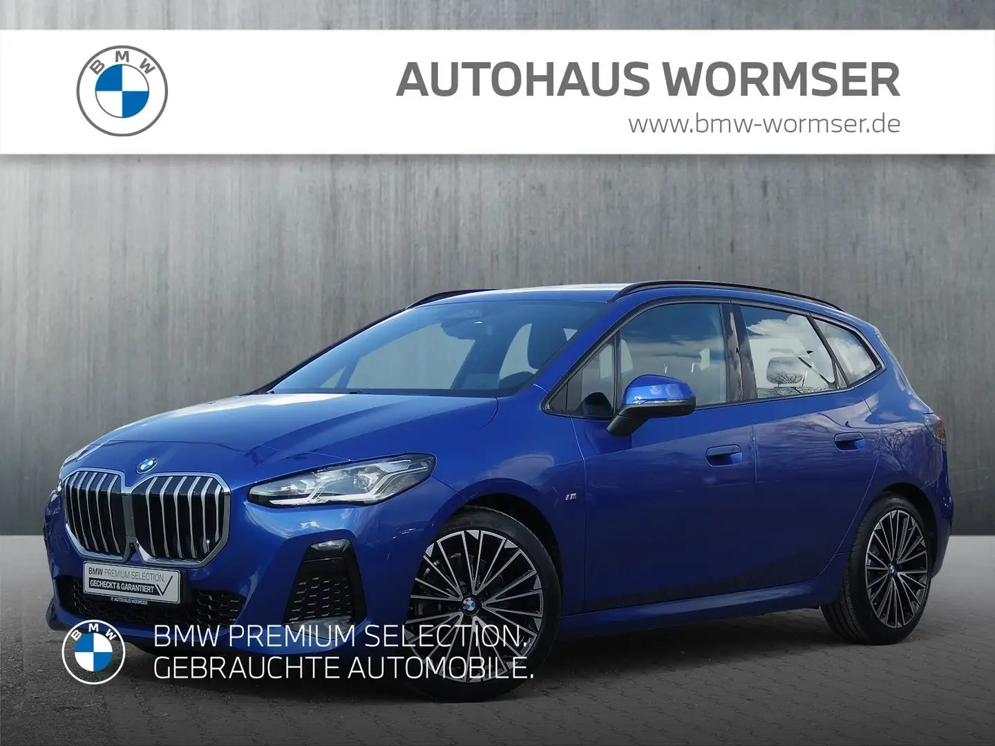 BMW 223 i xDrive Active Tourer M Sportpaket Head-Up Modrá - 1