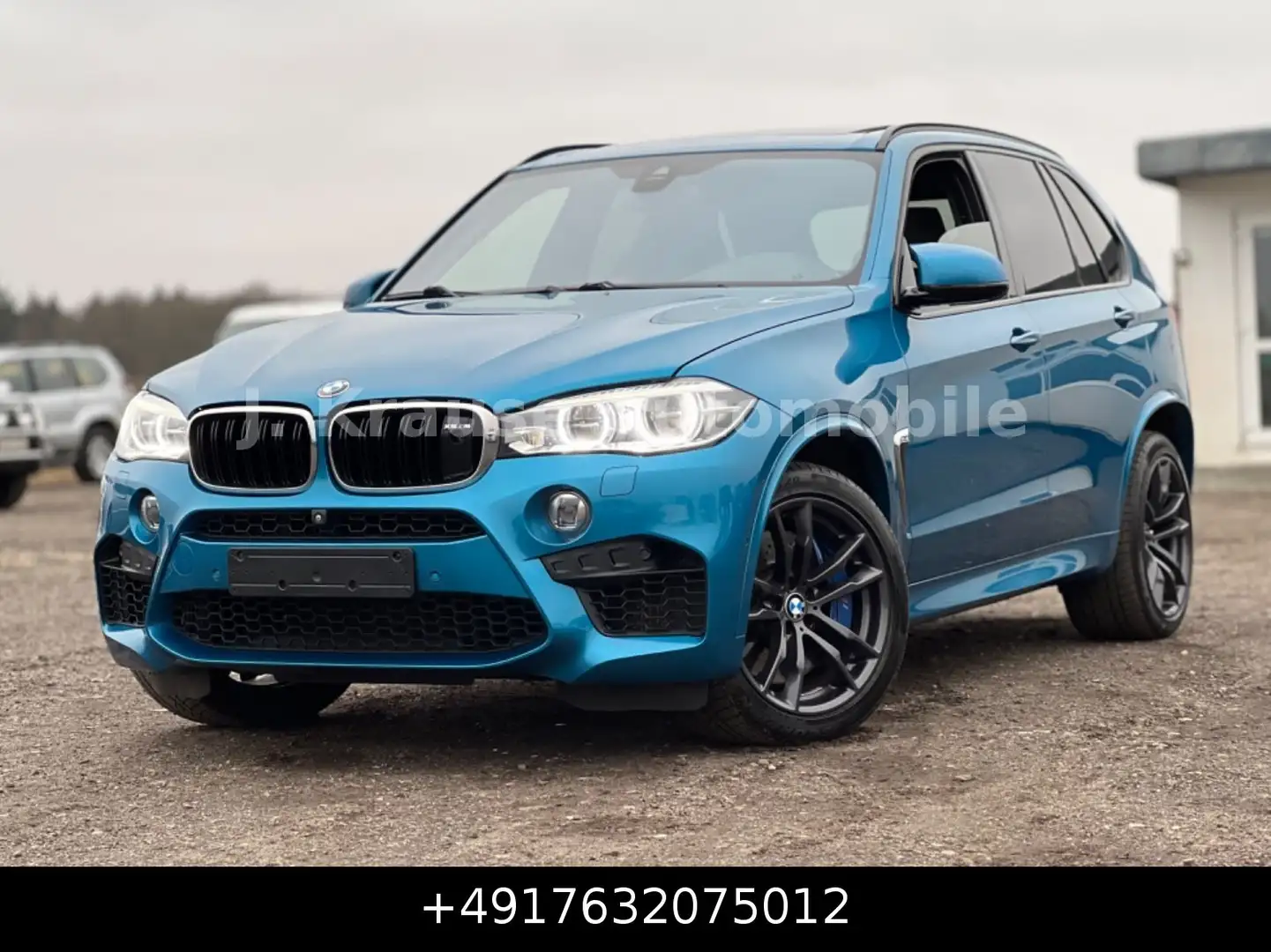 BMW X5 M 4.4 V8 Fond-TV Pan Softcl. B&O LED VOLL Kék - 1