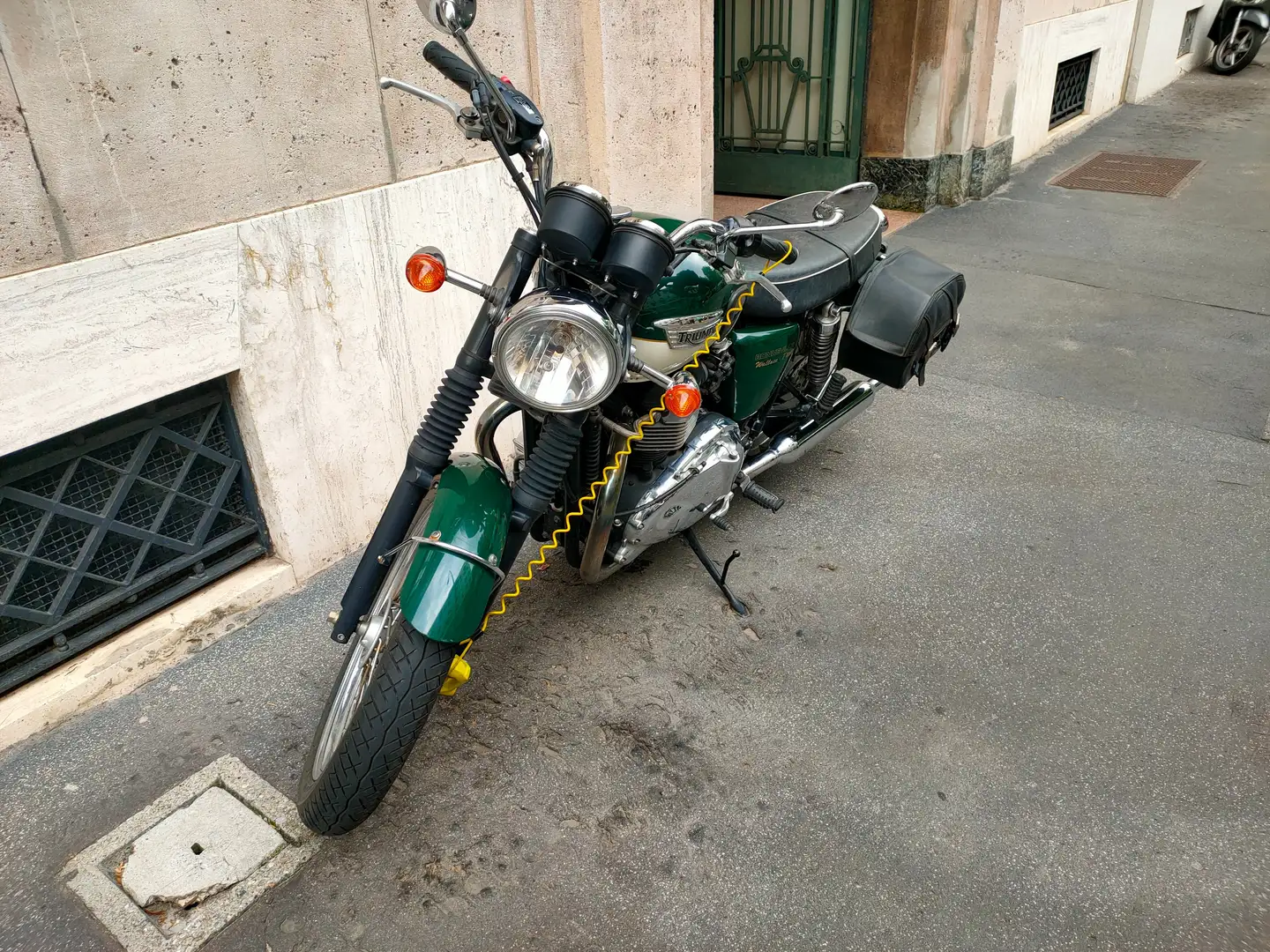 Triumph Bonneville T100 WALLACE T 104 Verde - 2