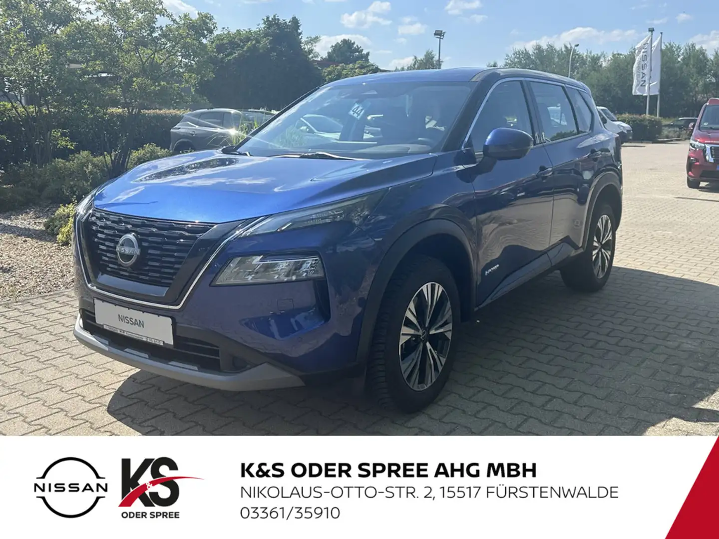Nissan X-Trail 1.5 VC-T e-4ORCE 213 PS 4x4 Acenta 5 Sitze Familie NC Bleu - 1