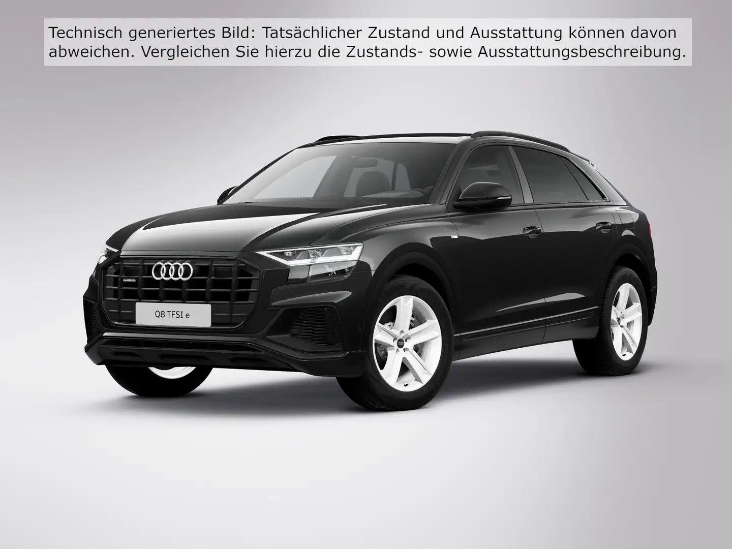 Audi Q8 SUV TFSI e 55 e quattro 280(381) kW(PS) tiptr Schwarz - 2