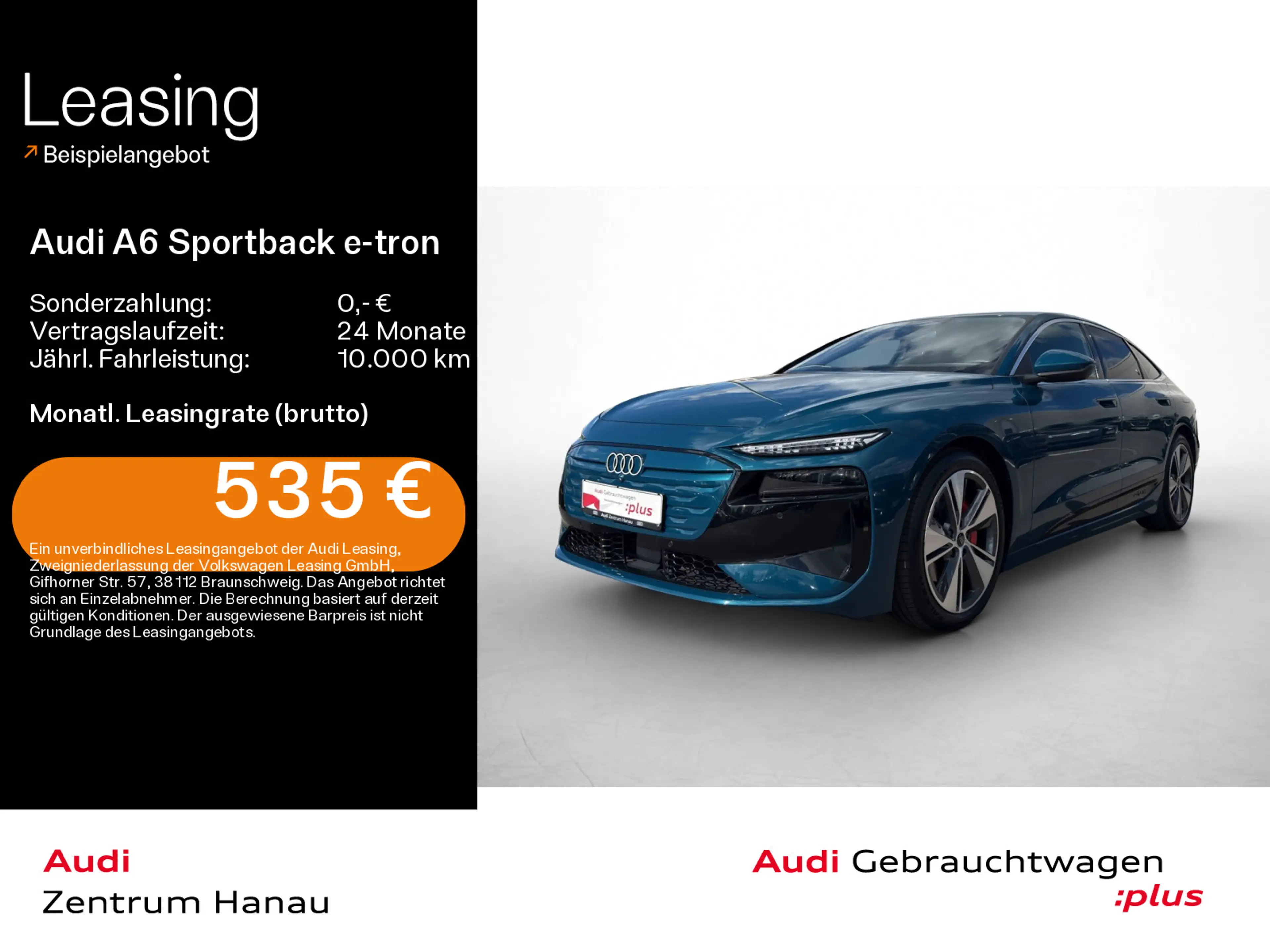 Audi A6 e-tron performance advanced*0,25%*M