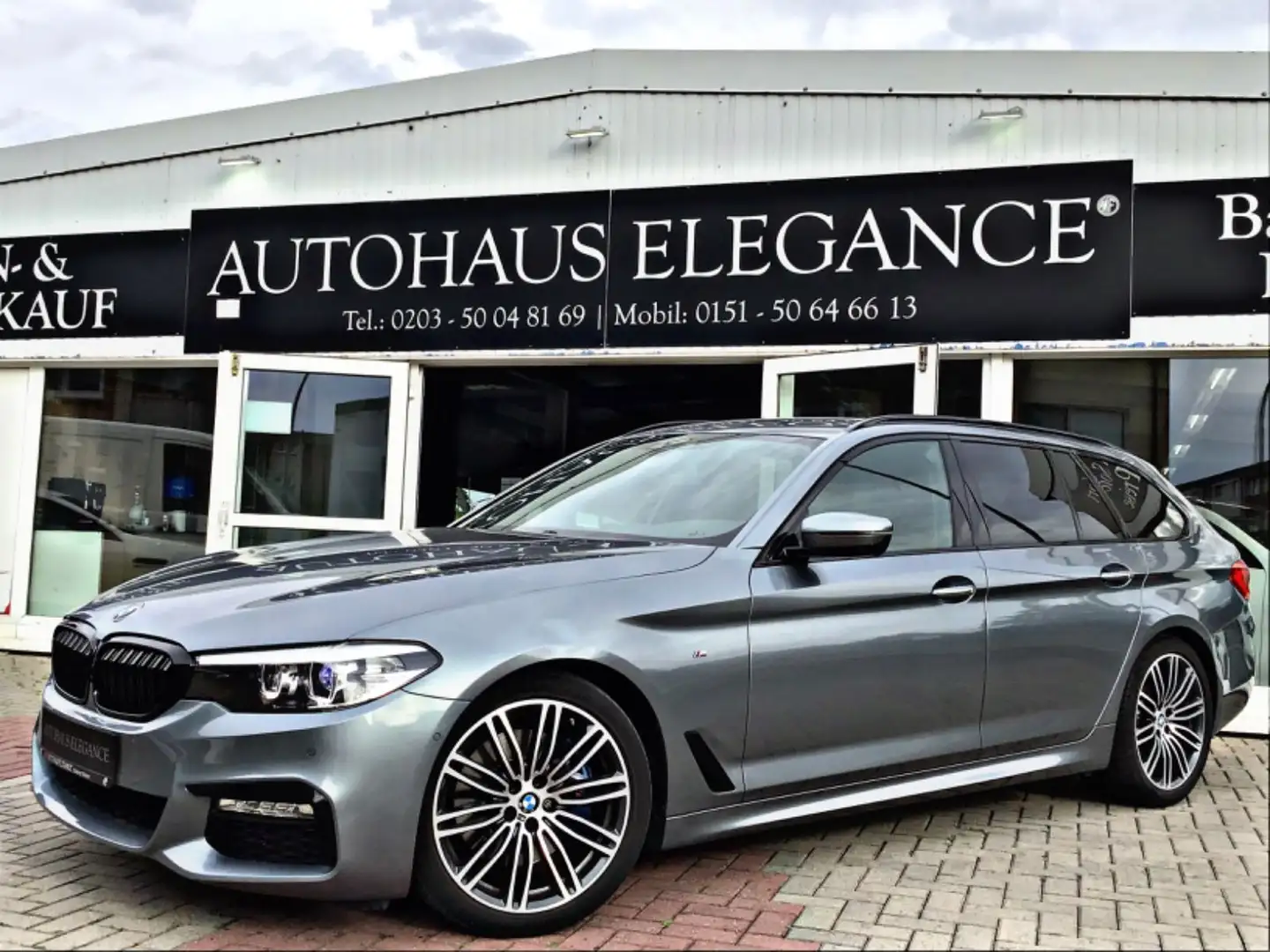 BMW 525 d Aut.~M Paket~Shadow-Line~LED~Navi~Tempomat Blau - 2