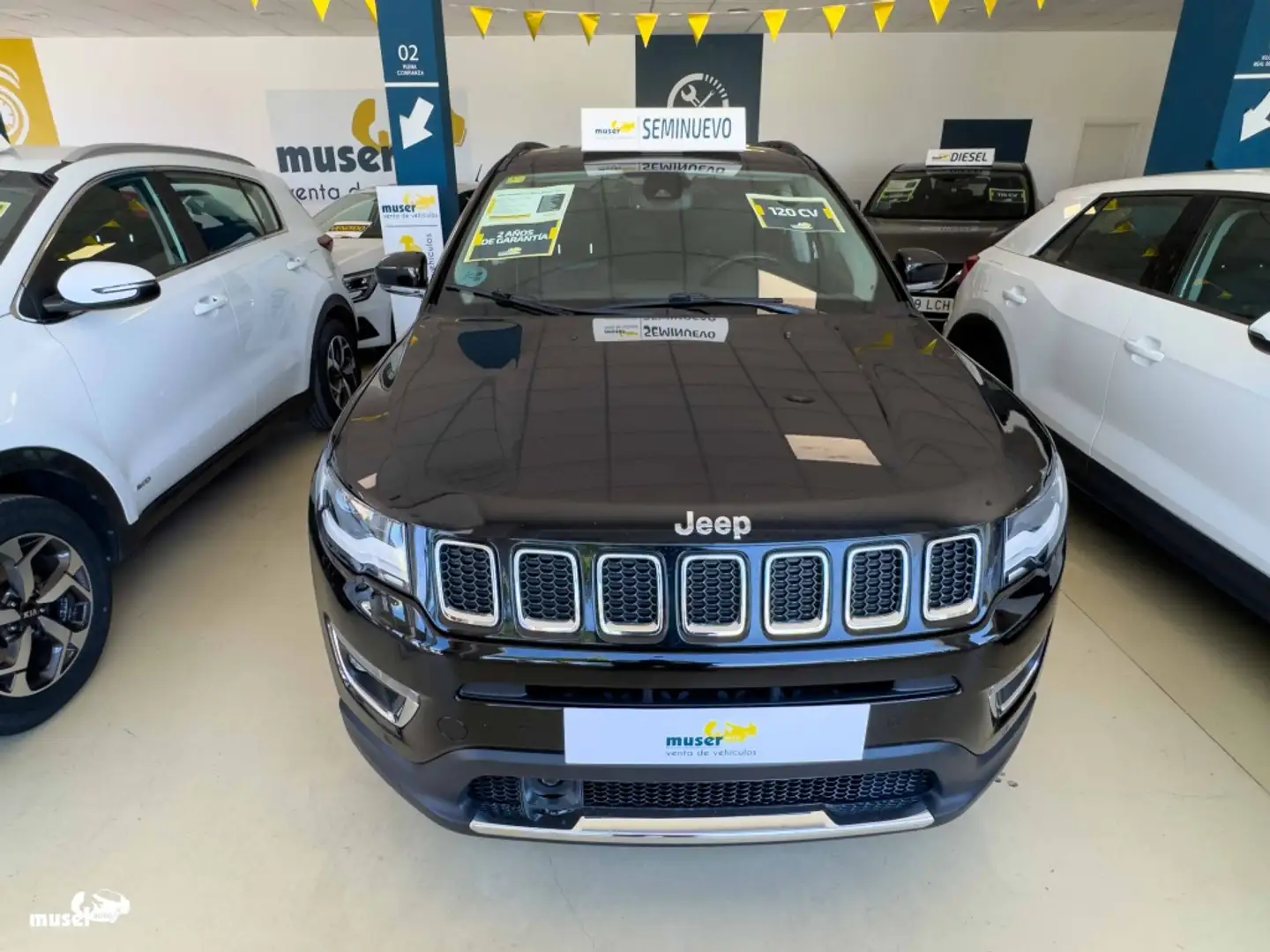 Jeep Compass 1.6 Mjt Limited 4x2 Negro - 2