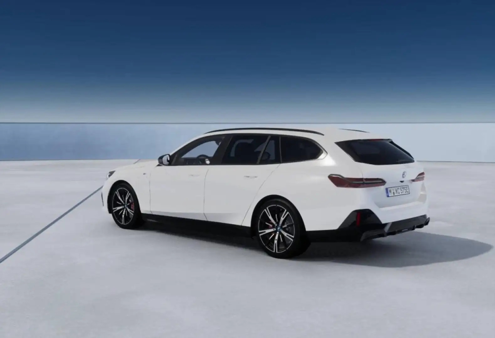 BMW 530 e xDrive Touring MSport Pro Bianco - 2
