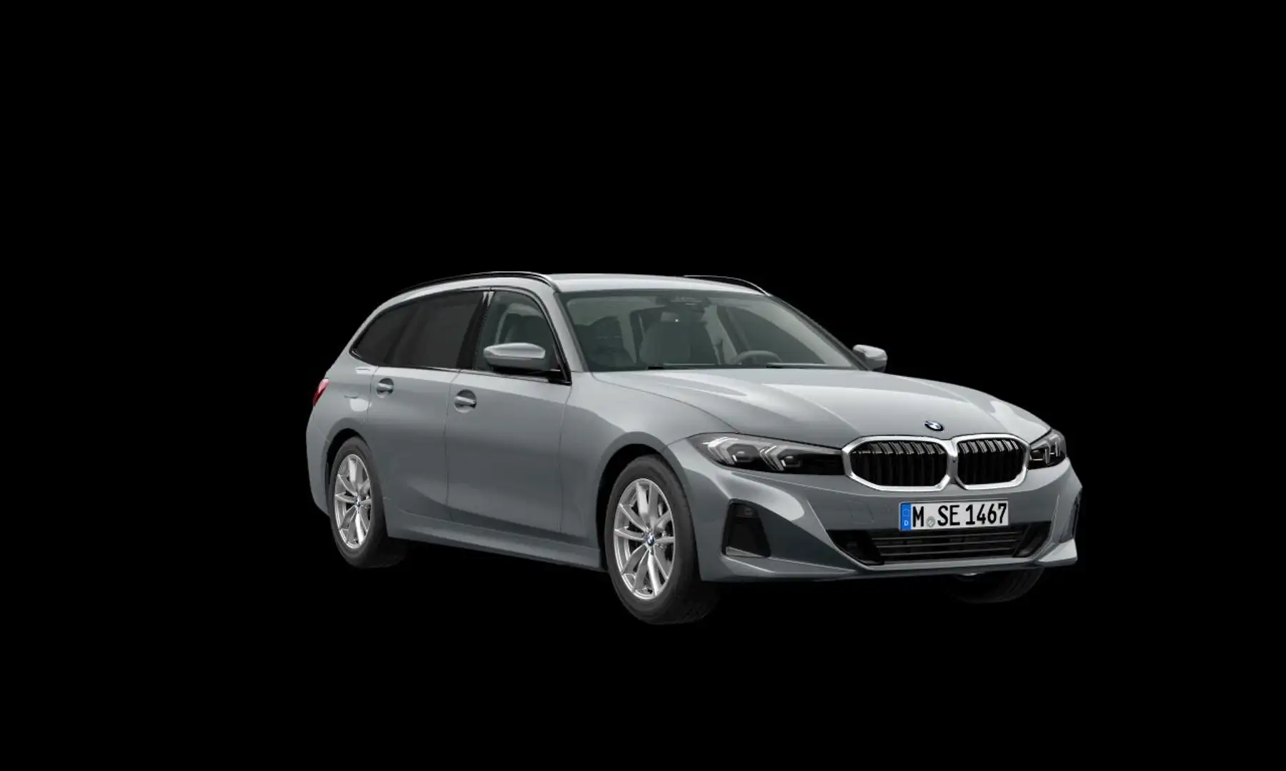 BMW 318 *HeadUp*360cam*TotWinkl*Privacy+Rollos Gris - 1