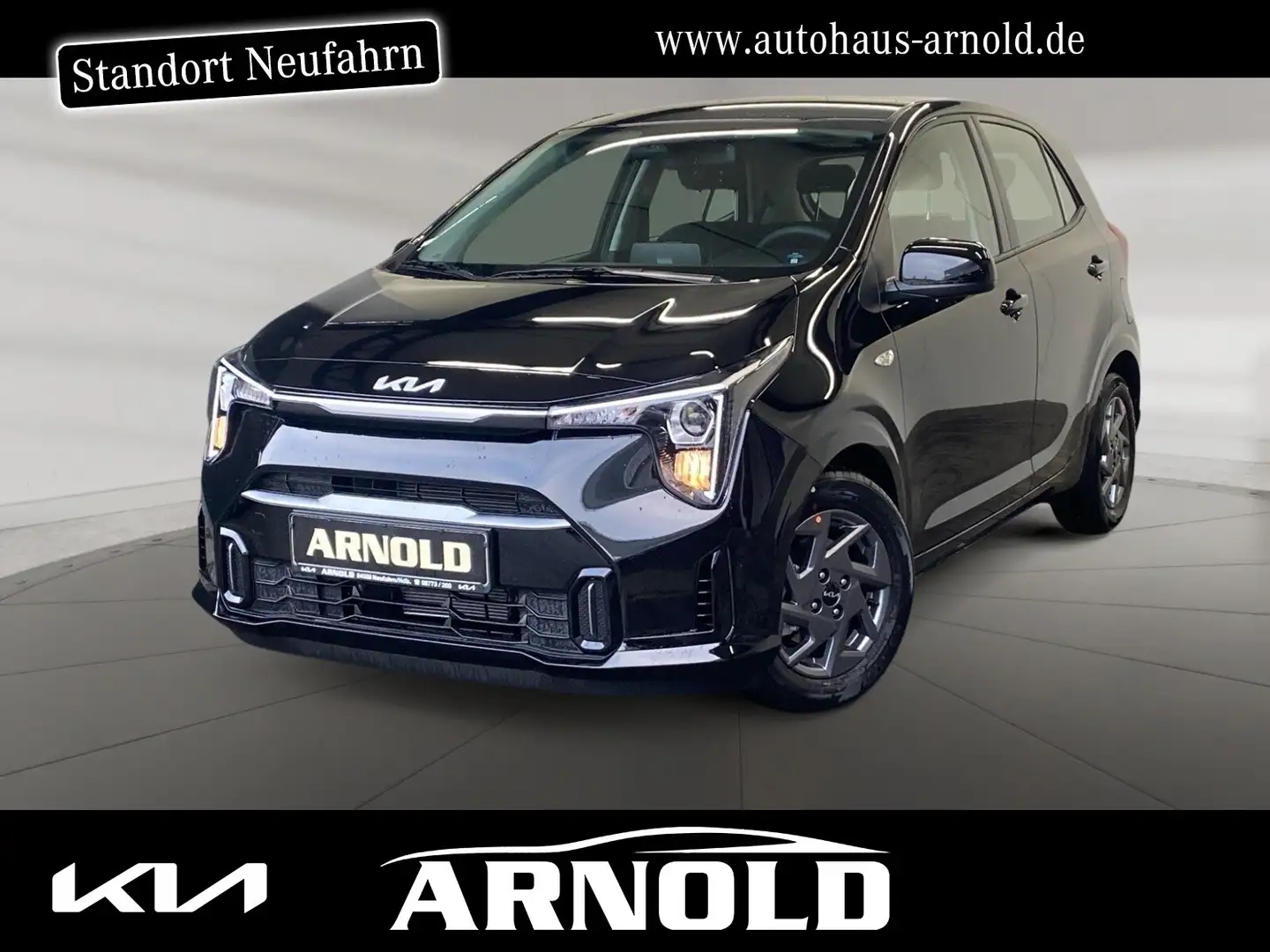 Kia Picanto Picanto 1.2 VISION FACELIFT Kamera DAB Sitzhzg. BC Noir - 1