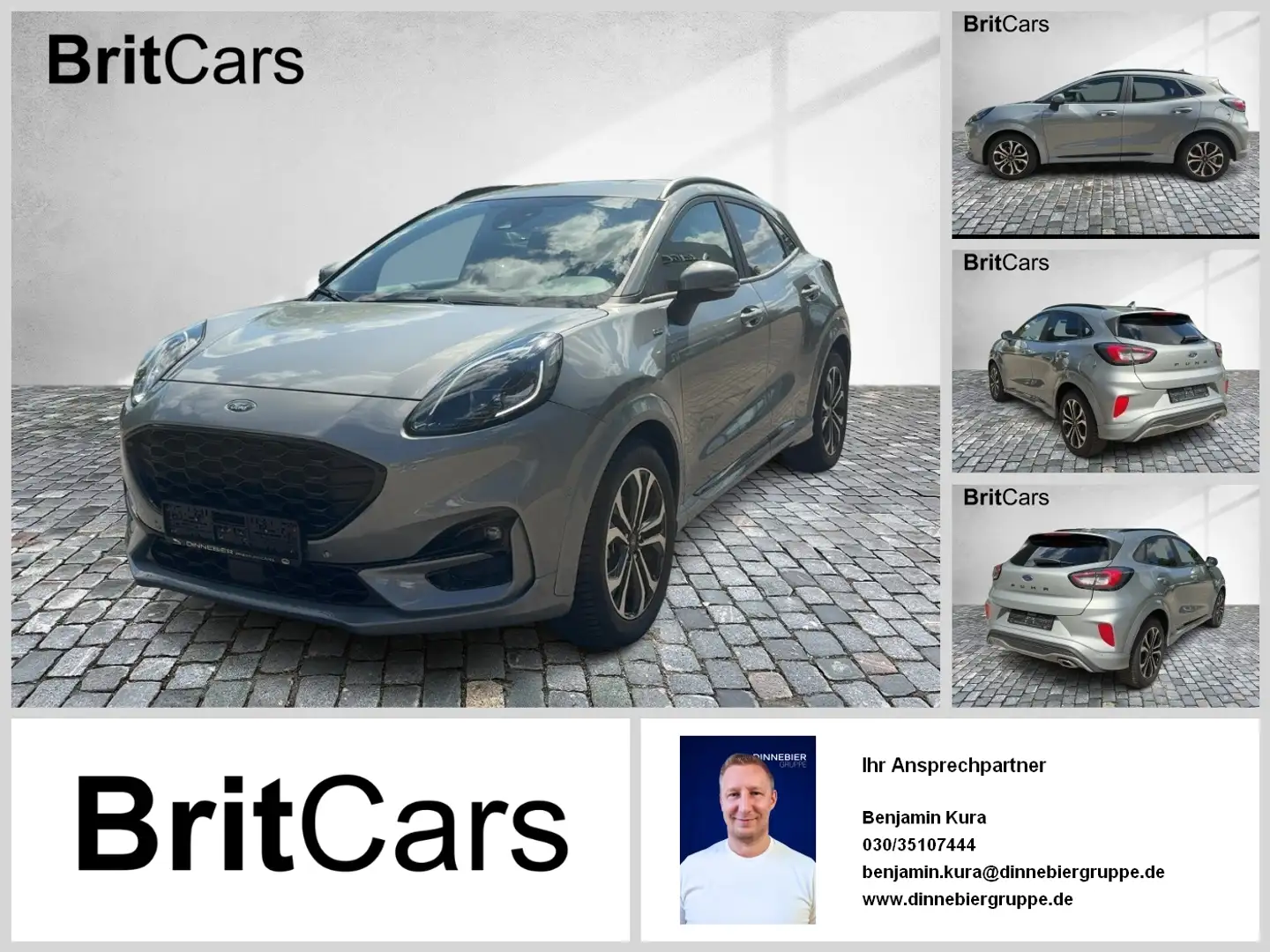 Ford Puma ST-Line X LED+Navi+Kamera+Winterpaket Silber - 1