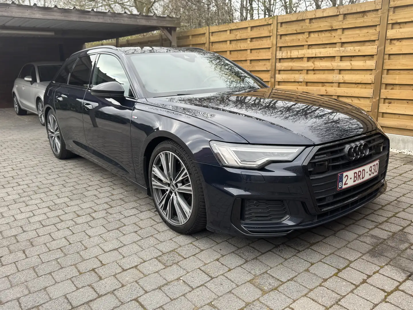 Audi A6 55 TFSI e quattro S-Line Panor. 28000,-netto Bleu - 1