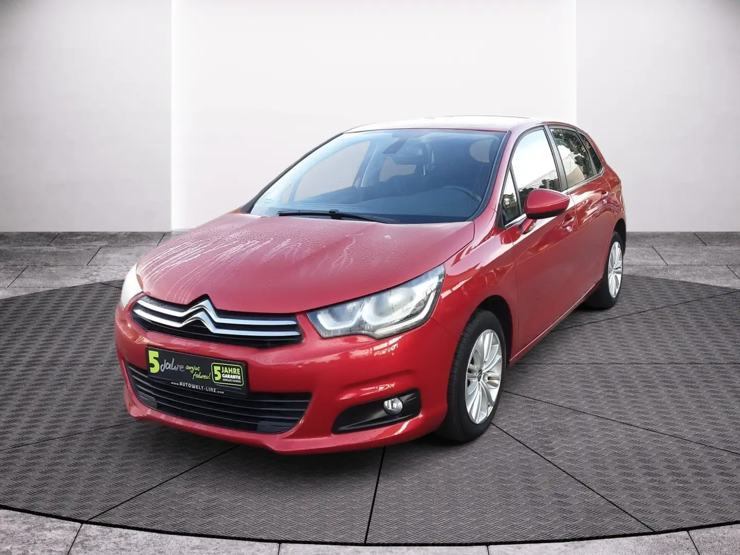 Citroen C4 BHDI120S&S EAT6 FEEL Automatik Rojo - 2