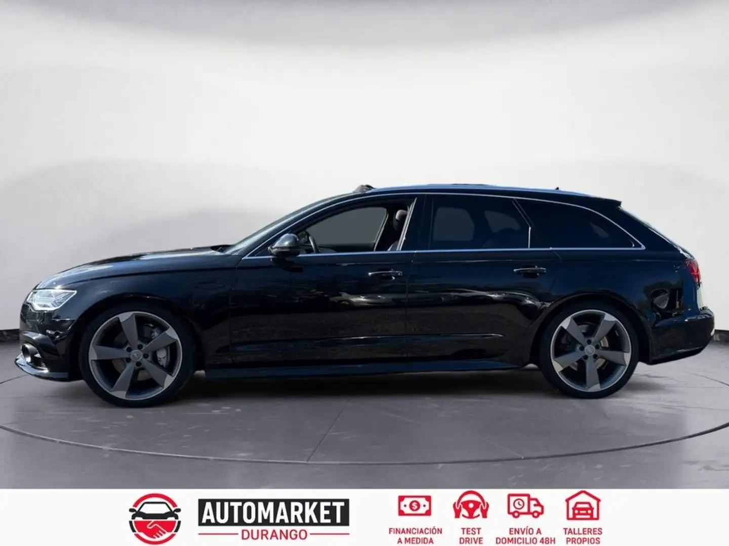 Audi A6 Avant 3.0TDI S line edition Q. S-T 200kW Negro - 2