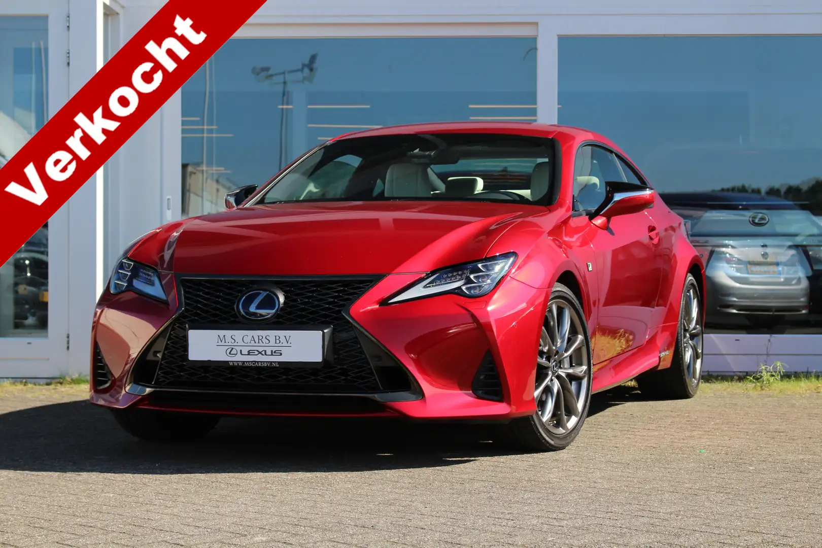 Lexus RC 300h Hybrid F-Sport Premium I NL-auto I Mark Lev. I Car Kırmızı - 1