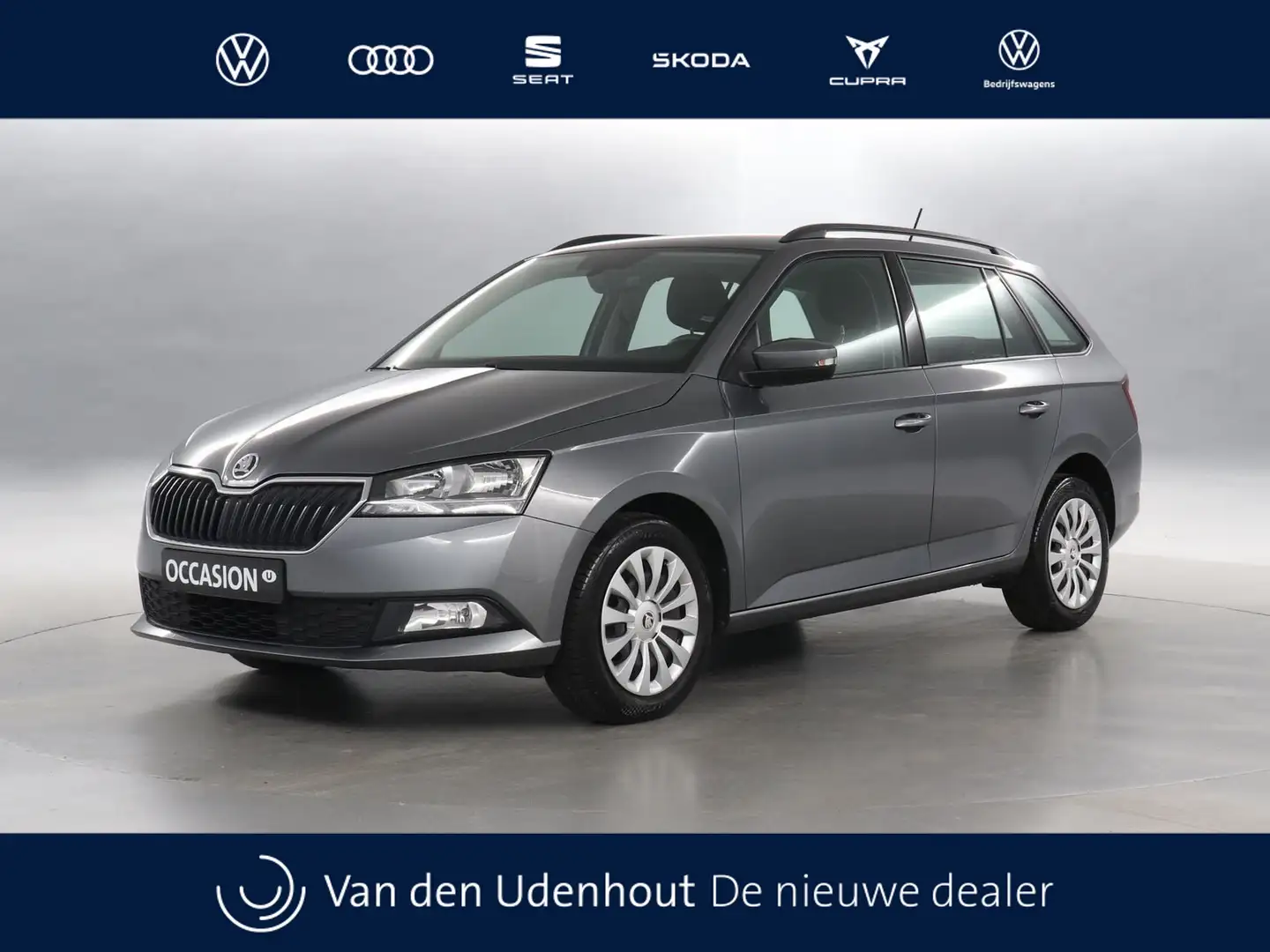 Skoda Fabia Combi 1.0 TSI 95pk Ambition / Navigatie / Cruise C Gris - 1