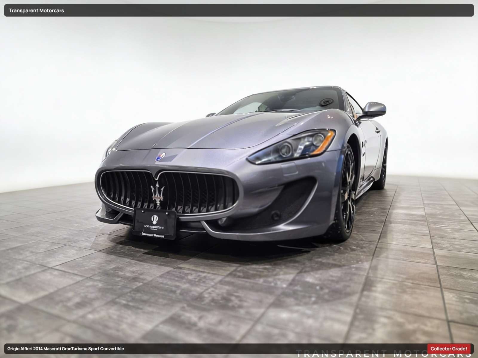 2014 Maserati GranTurismo Low kms/Great Condition/Clean Carfax/4.7 V8