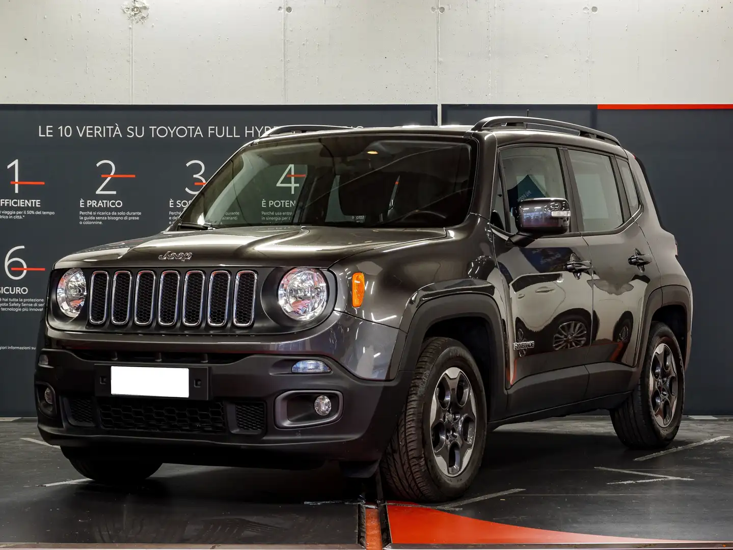 Jeep Renegade 1.6 mjt Longitude Fwd 120cv my16 Gris - 1