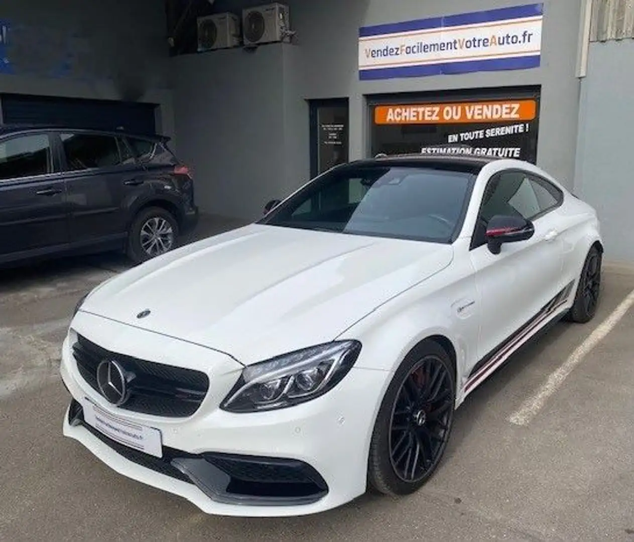 Mercedes-Benz C 63 AMG 63 AMG S 510ch4.0i 32V V8 BI-TURBO Blanco - 1