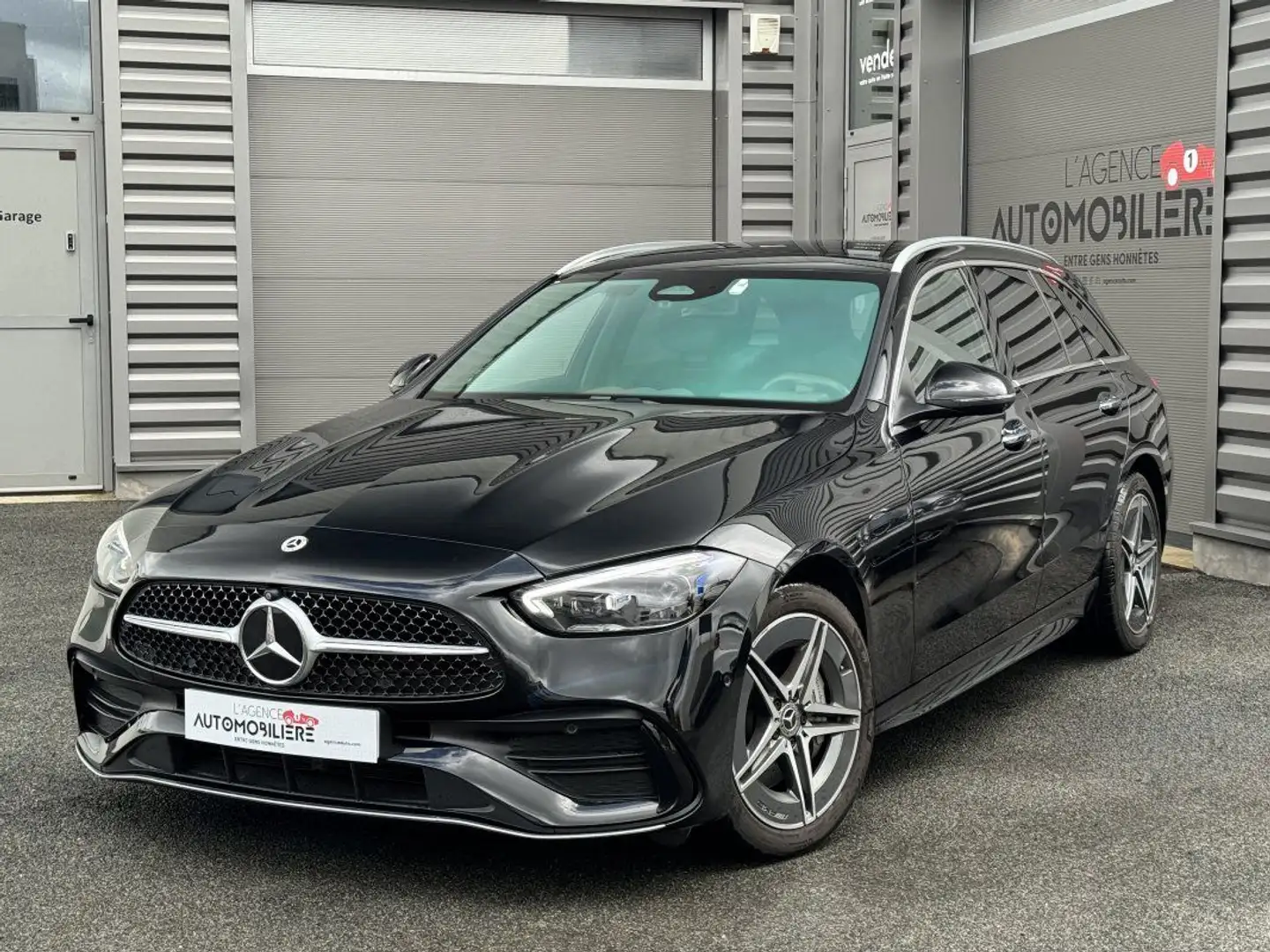 Mercedes-Benz C 300 V SW 300 E AMG LINE 9G-TRONIC Noir - 1