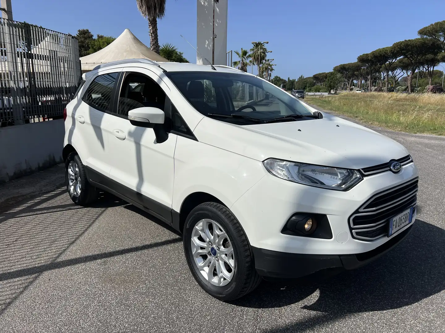 Ford EcoSport EcoSport 1.5 tdci 90cv Blanc - 2