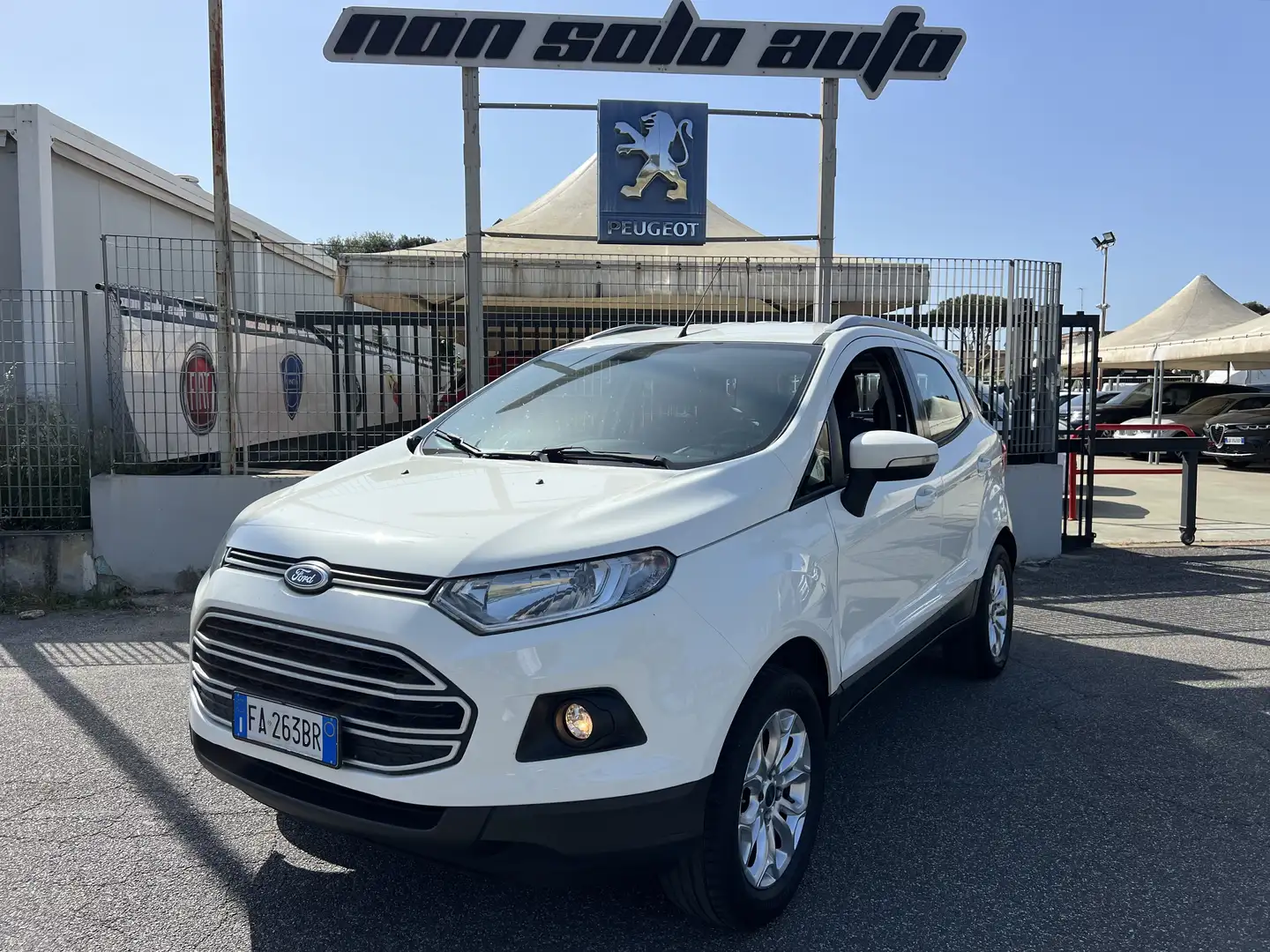 Ford EcoSport EcoSport 1.5 tdci 90cv Blanc - 1